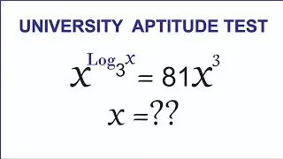 Ivy league Entrance Exam   | Algebra   | Logarithm & Exponents   |