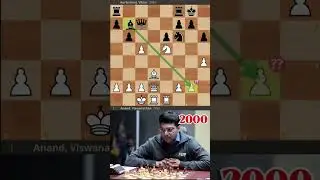 Anand style Crusual King Attack. GM Anand,V - GM Kortchnoi, V. Wijk-Aan-Zee 2000