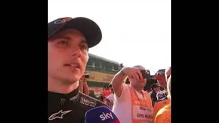 Oscar Piastri Post Race | Excited with Ted Kravitz after Winning the Hungarian Grand Prix 2024