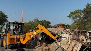 JDA Bulldozer Action in Jaipur:- 7no Jagatpura अवैध अतिक्रमण पर बुलडोज़र कार्रवाई की गई #abpnews
