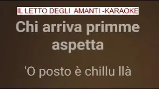 Nino D'Angelo - Il letto degli amanti Karaoke