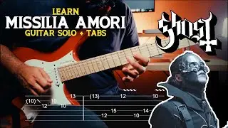 GHOST - Missilia Amori Guitar Solo TABS
