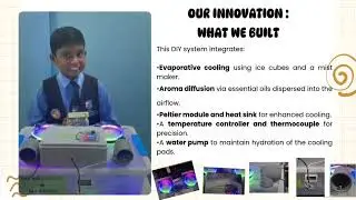 DIY Air Cooler Integrated with Air Aroma Diffuser for Affordable and Sustainable Indoor Comfort