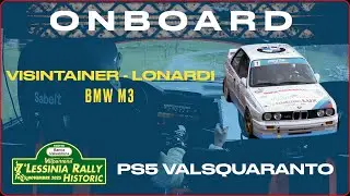 7&deg; LESSINIA RALLY HISTORIC 2025  /  Visintainer M - Lonardi F  /  PS5  VALSQUARANTO 1