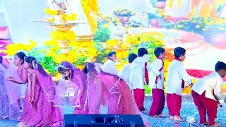 Best Oppana Dance for School kids✨| kids School Annual Day Dance | Poojitha #kidsdance #oppanadance 