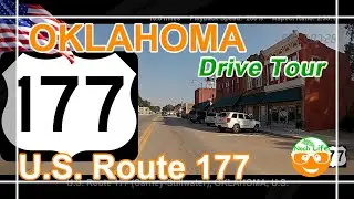 NOAH Drive Tour (75), U.S. Route 177 (Carney-Stillwater), OKLAHOMA, U.S./Road Driving