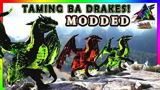 BADASS DRAKE TAMING using DISCOUNT METHODS | ARK Modded Annunaki Genesis - Episode 3