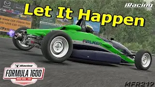 No Forcing It - Formula 1600 at Lime Rock - iRacing Road Gameplay