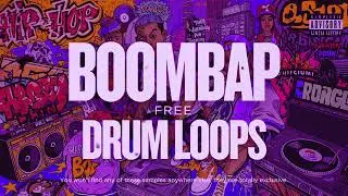 BEST BOOM BAP DRUM LOOPS 273 LOOPS (ROYALTY FREE)!!!