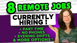 8 LEGITIMATE Work From Home Jobs Up For Grabs