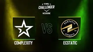 Complexity vs. ECSTATIC - Map 1 [Anubis] - ESL Challenger Melbourne 2023 - Group A