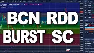 Bytecoin/BurstCoin/Reddcoin/Siacoin - CRYPTO PRICE ANALYSIS (January 10th 2018)