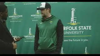 Norfolk State Football | Spring Practice 4 | Brian Sheppard