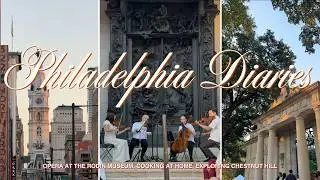 Philly Vlog | Opera at the Rodin Museum, Brunch, Bookstores & Exploring Chestnut Hill