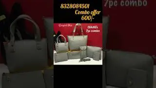 7pcs Combo bags #shorts #bags #combo #bagscollection #handbags #trending #offer #sale #bag