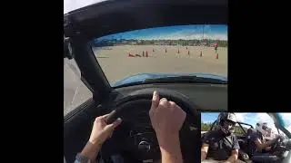 SCCA Autocross in a 1.6 Miata Ashley's fastest run