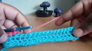Crocheting a Trans Flag with Denkks!