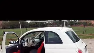 Fiat 500 1.2  with few changes, rims , spoiler
