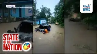 Van, washed away by floods in Pililla, Rizal | SONA