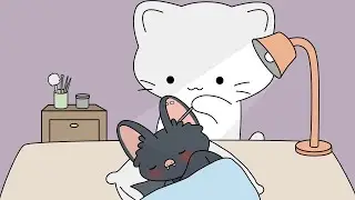 bat's ear cleaning | ASMR animation