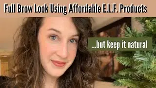 E.L.F.  Brow Products Review and Demo