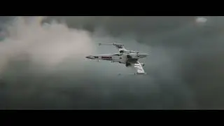X-Wing vs TIE Fighter made with Blender
