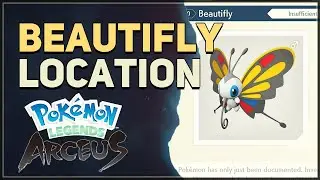 Beautifly Location Pokemon Legends Arceus