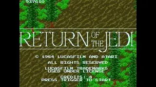 Star Wars: Return of the Jedi - Arcade - Full Playthrough