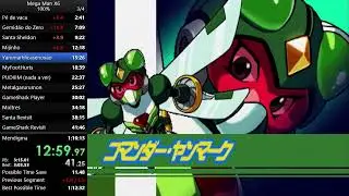 Mega Man X6 100% Speedrun 1:13:18 (35:07)