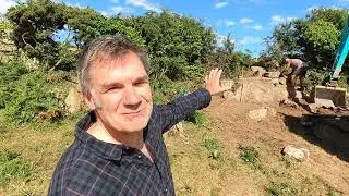 PLP Cornish Hedge repair near Lamorna