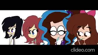 Redesigned Brittany, Redesigned Arika, Kairi, and Xion ate sea salt ice cream