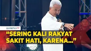 [FULL] Orasi Ganjar Pranowo Kampanye Akbar di Banyuwangi: Bicara Soal UMKM hingga Etika