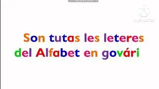 Alphabet Song English (UK)