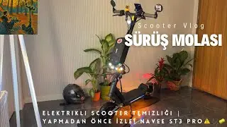 Elektrikli Scooter Temizliği | Yapmadan &Ouml;nce İzle! Navee ST3 Pro⚠️🛴🧽#Trending #Viral #FYP #youtube