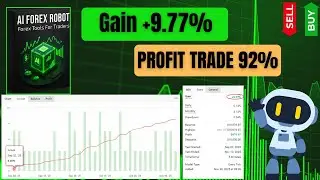 AI Forex Robot V5.2 EA MT4 Review | Advanced AI Gold Trading Robot for XAUUSD (M5)