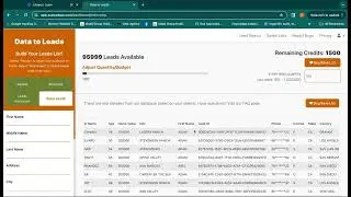 1,500 Free Leads: B2B Database of Consumer Contact Info -  CRM Lead Generation Software- DatatoLeads