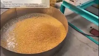corn maize rice dehuller with polisher ， corn huller peeling machine, maize degerminator, Degerming