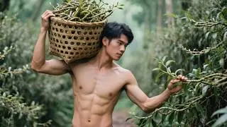 Reviving Ancient Wisdom: Chinese Artisan Spends a Month Crafting Ginseng Dendrobium Qi Tea