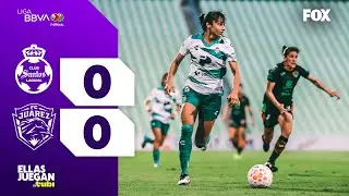 SANTOS 0-0 JU&Aacute;REZ | RESUMEN | LIGA MX FEMENIL | APERTURA 2025 | JORNADA 14