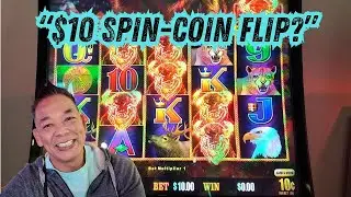 $10 Buffalo Link Spin &mdash; Coin-Flip Play or Max Loss? | Real Strategy Breakdown