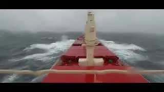 beaufort 8 gale ,very high seas tsushima kaikyo