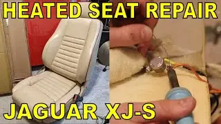 Ремонт подогрева сиденья Jaguar XJ-S — удивительно просто!