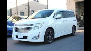 【日産　エルグランド（TNE52）250ハイウェイスター　４WD　パールホワイト】～栃木県鹿沼市　ガレージ　シースワロー　展示車（中古車）紹介～
