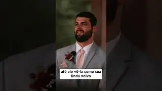 &Eacute; lindo demais ver a emo&ccedil;&atilde;o tomar conta dos noivos 🥰