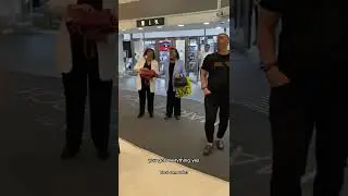 Three women work together to try and steal a Kuwaiti woman&rsquo;s bag on Oxford Street, #pickpockets