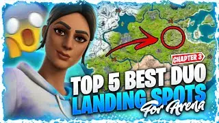 The BEST  DUO Landing Spots for Arena+Cash Cups! [Fortnite Chapter 3]