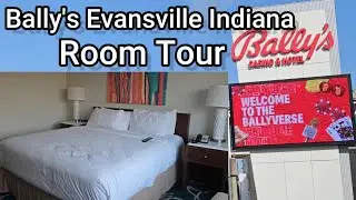 Bally's Evansville Indiana, Accessible Deluxe King Room Tour