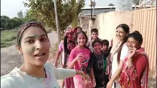 Holi celebration 2022|lets fly mannu.