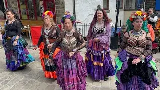 UK traditional Tribal Belly dancers Live Performance at Haworth Steampunk Weekend | 6
