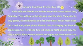 ANNA&rsquo;S EXCITING PICNIC DAY